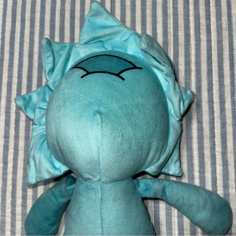 Rick and Morty Teddy Rick Plush Toy Factory Adult Swim 2023 11” Stuffed Animal - Picture 5 of 8
